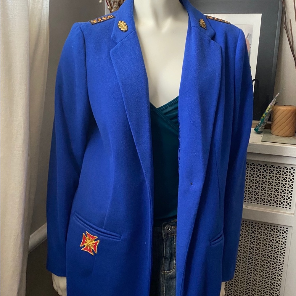 NEGOTIABLE Royal blue coat
